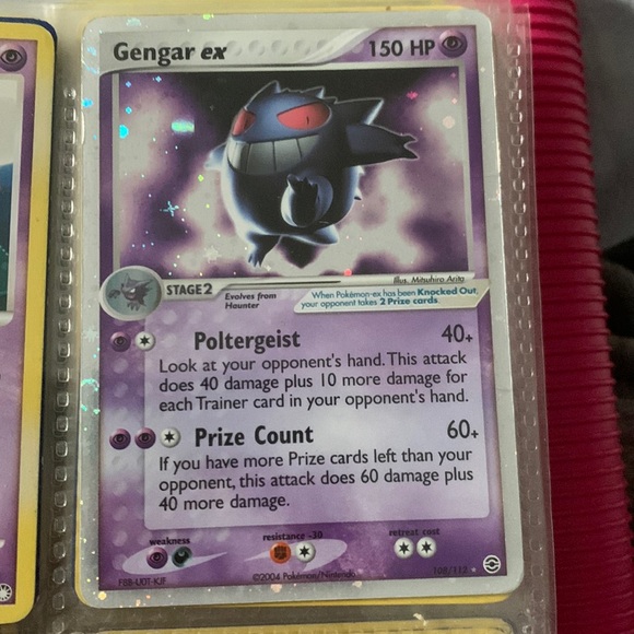 Pokemon Other - Gengar ex rare pokémon card